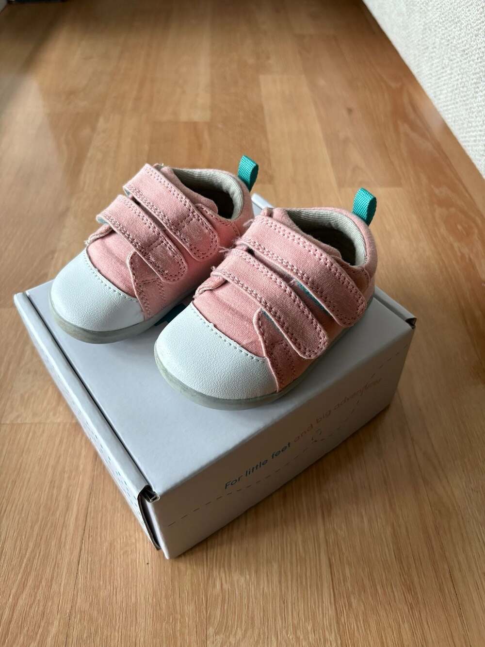 Ten Little First Walker Sneaker Rose Pink Canvas Shoes